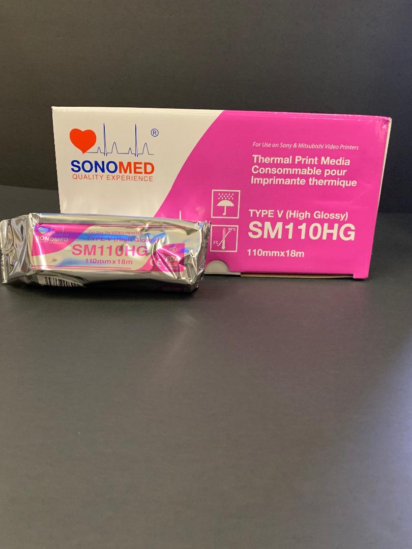 ULTRASOUND Video Paper High Gloss 110HG - Y103 ULTRASOUND Video Paper High Gloss 110HG - Y103